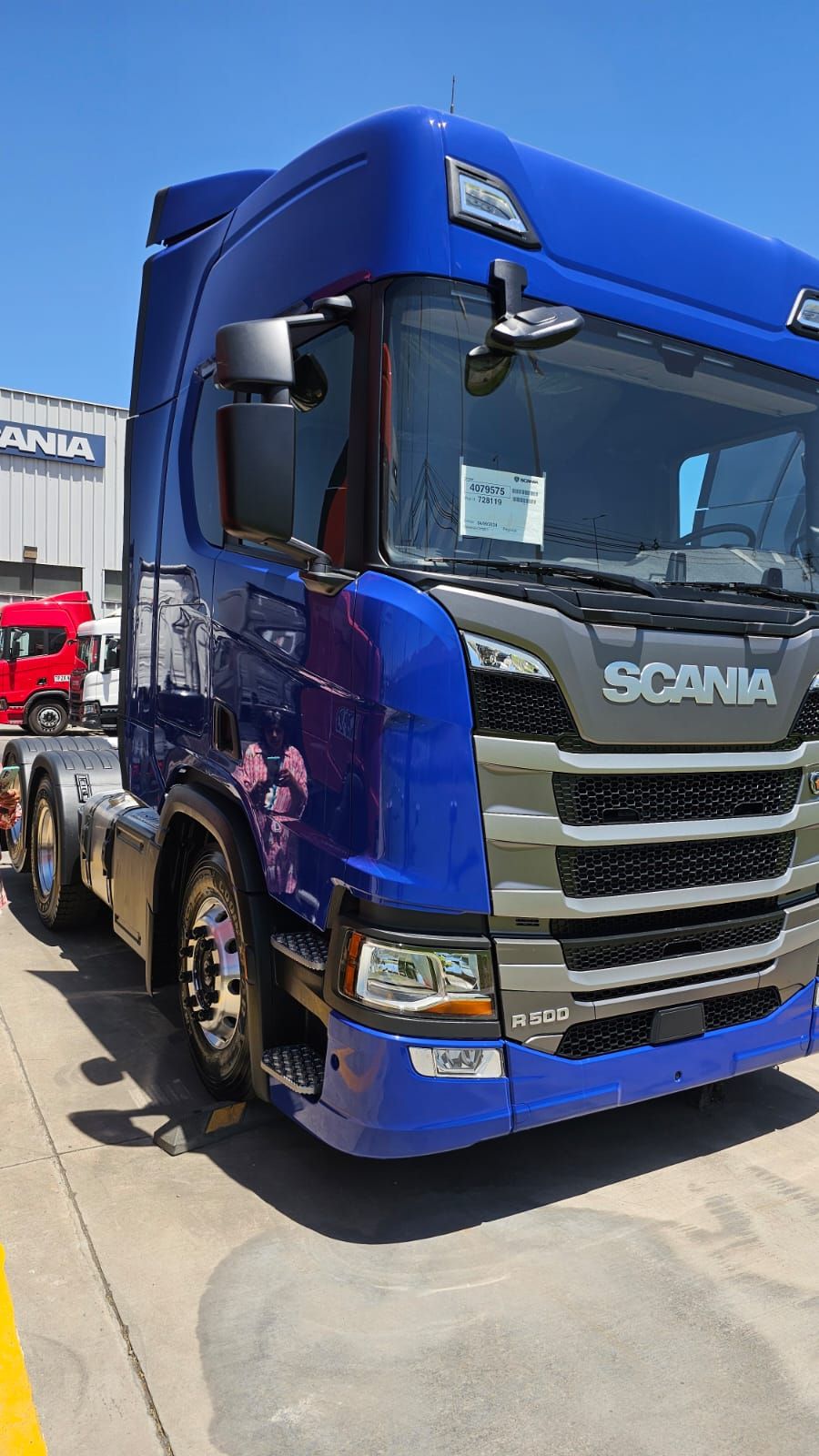 Tractocamión Scania R500 recién incorporado a la flota TFM